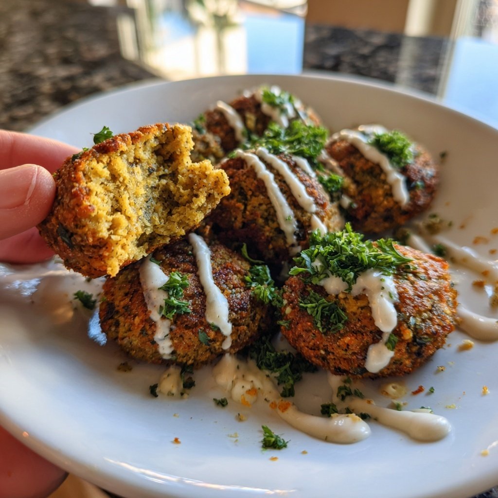 Super Bowl Party Food Baked Falafel Bites