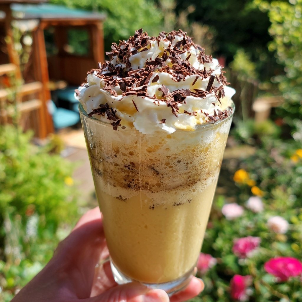 Vanilla Cream Coffee Frappé
