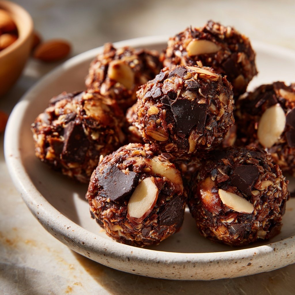 Chocolate Almond Coconut Bites