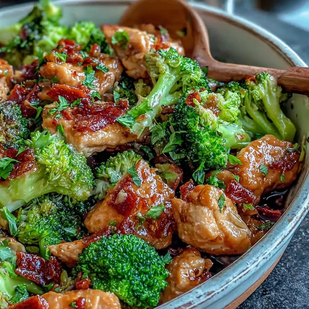 Healthy Chicken Broccoli Stir Fry