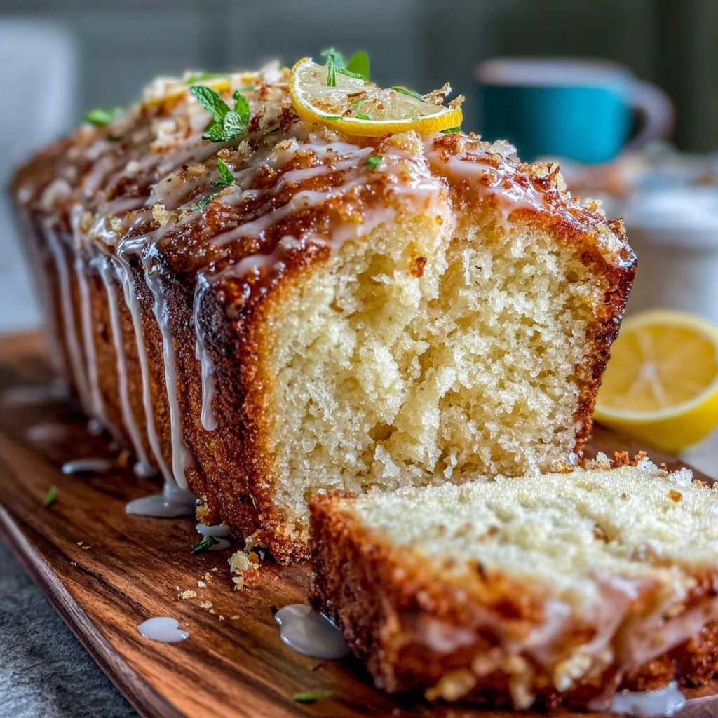 Spring Lemon Pound Cake