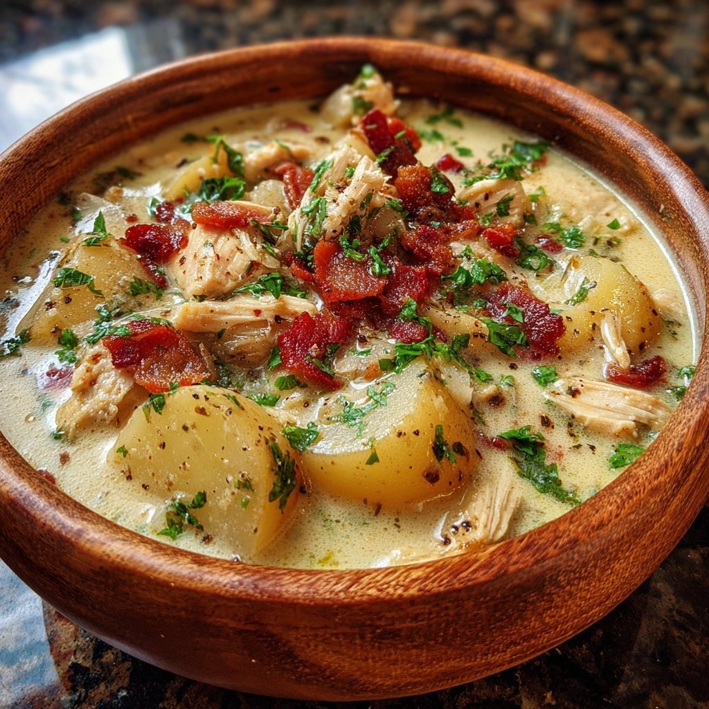 Creamy Potato Chicken Chowder