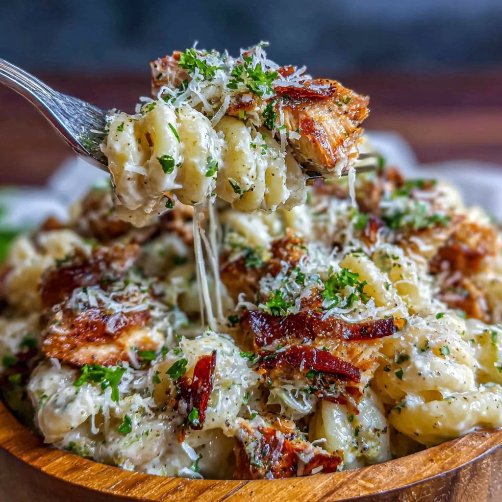 Rotisserie Chicken Caesar Pasta