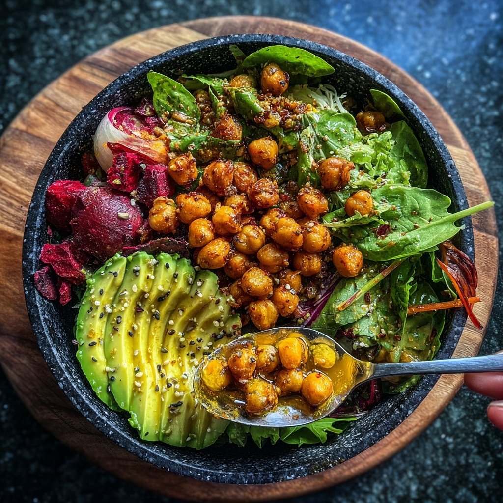 Spicy Chickpea Buddha Bowl