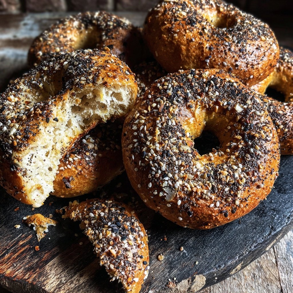High Protein Bagels No Yeast
